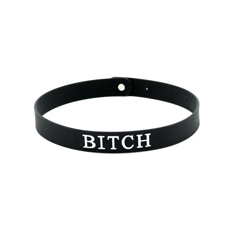 Rimba Collier en silicone Bitch